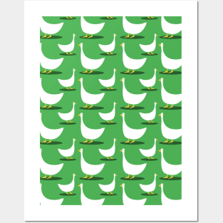 Duck Pattern Posters and Art